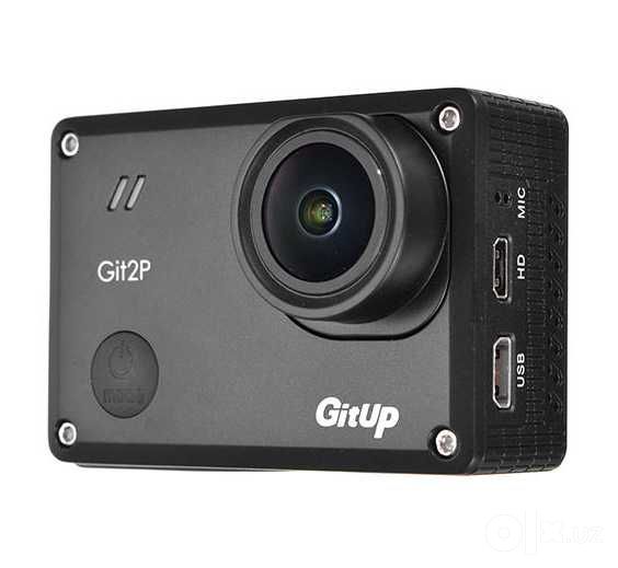 GitUp Git2P Pro 2K WiFi Экшн Камера 170 градусов