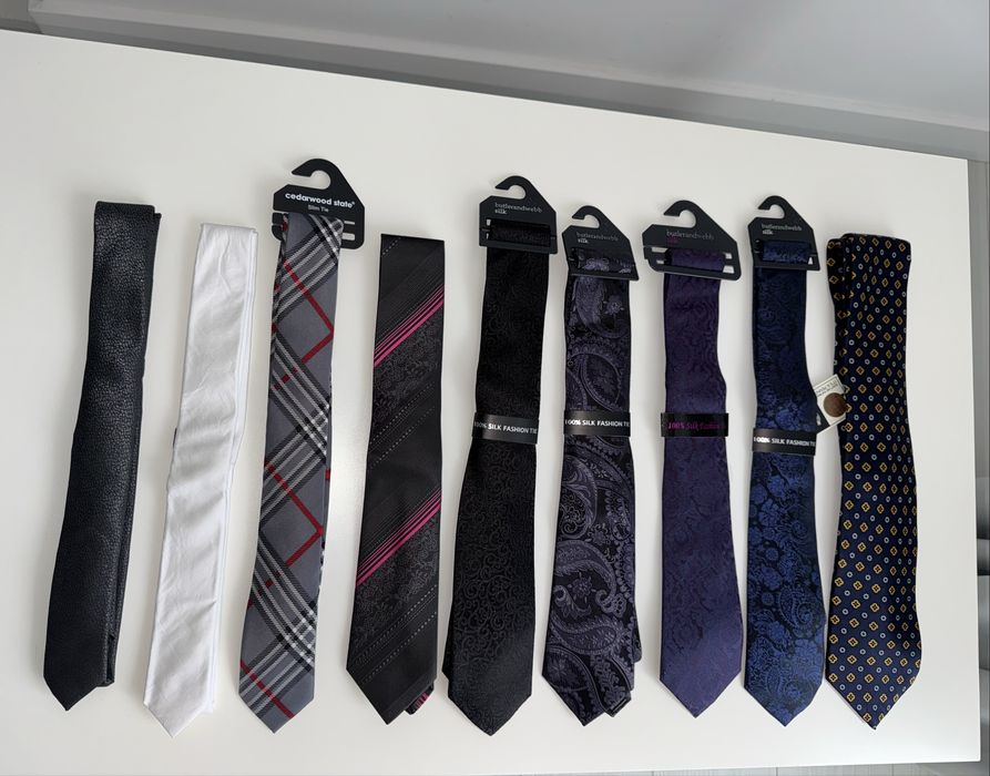 Cravata casual si slim cravate multiple branduri
