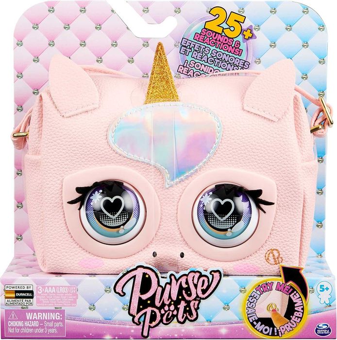 Purse Pets Glamicorn Unicorn cумочка с глазками, Америка