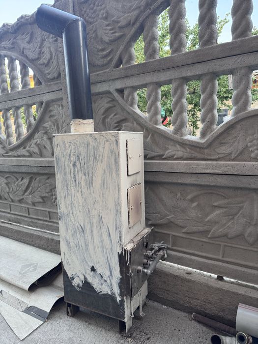 Печка газовая и угольная