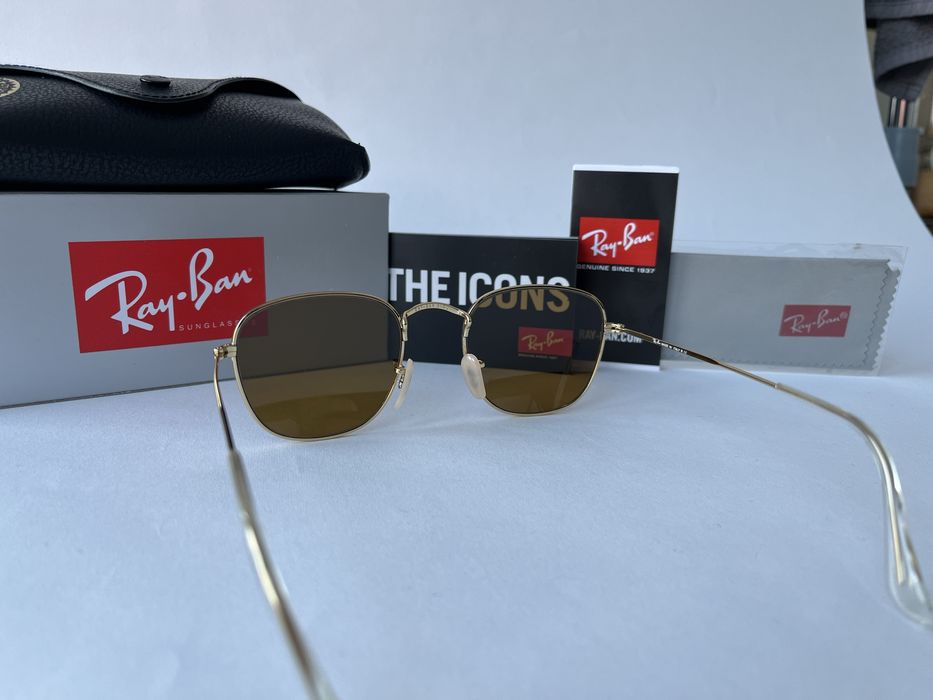 Ochelari de soare Ray Ban 3857 Frank Noi