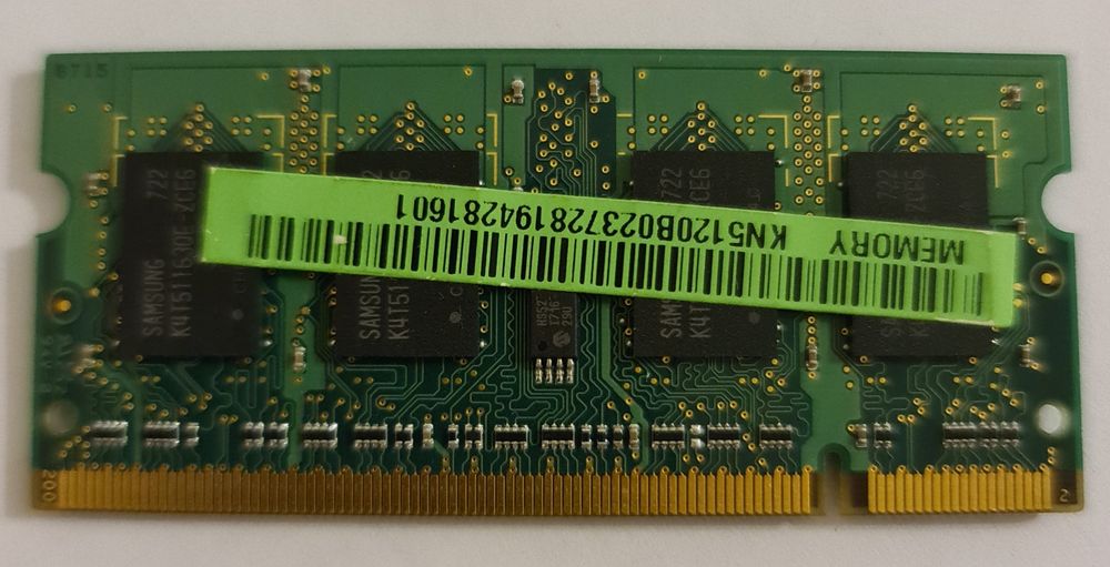 Продам модуль памяти для ноутбука 512МБ DDR2-800