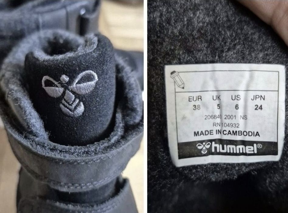 Pantofi sport de iarnă Hummel Stadil JR - 38 (24 cm)