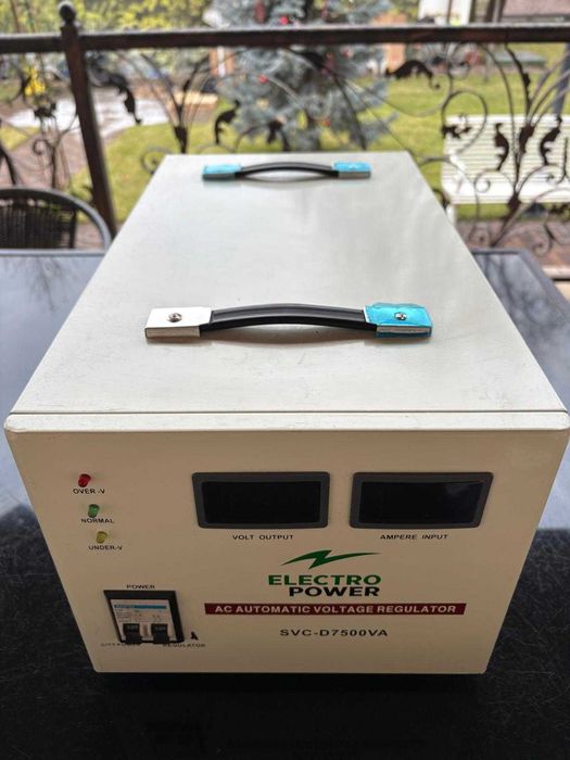 Stabilizator Tensiune Electropower SVC-D7500VA (MONOFAZAT)