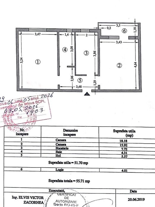 Apartament cu 2 camere decomandat Nicolina-Pizza Nico, Renovat, Etaj 2