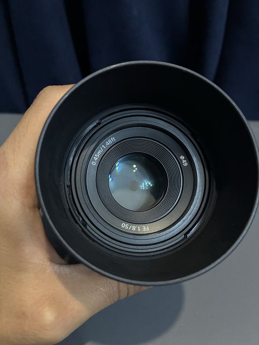 обьектив sony fe 50 mm