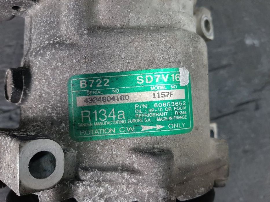 compresor clima ac 1.9 jtd   alfa romeo 147 156 sd7v16