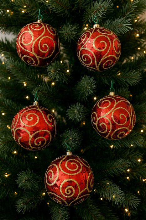 Globuri pt bradul de Crăciun