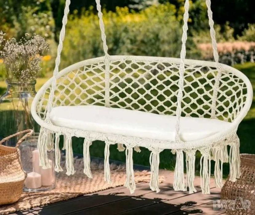 Висяща градинска люлка