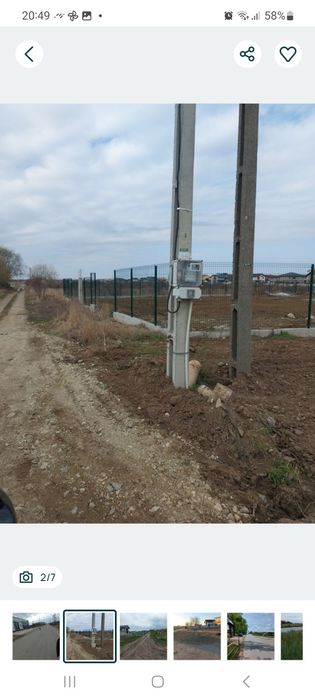 Teren intravilan în spate la Fabrica de Avioane