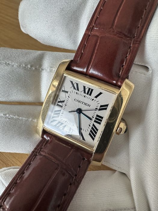 ceas Cartier Francaise Large 18k