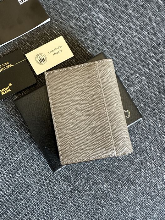 Кожен портфейл Montblanc Sartorial mini wallet 4CC