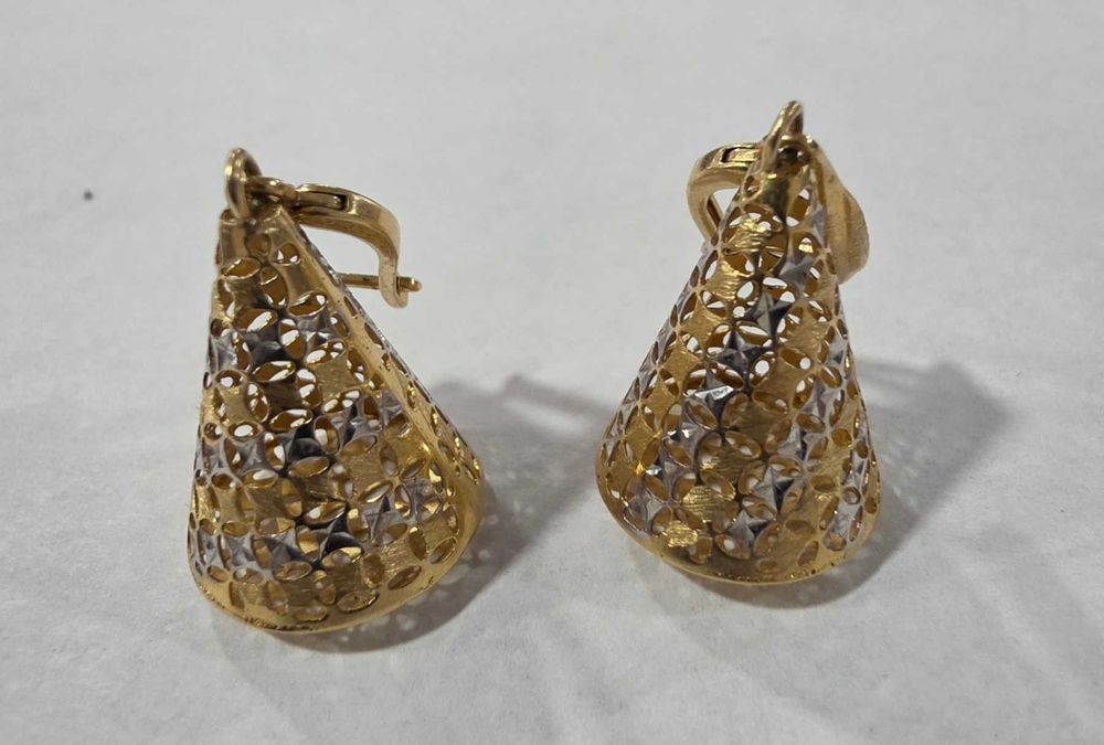 Златни обеци 4.7 грама 14 карата 585