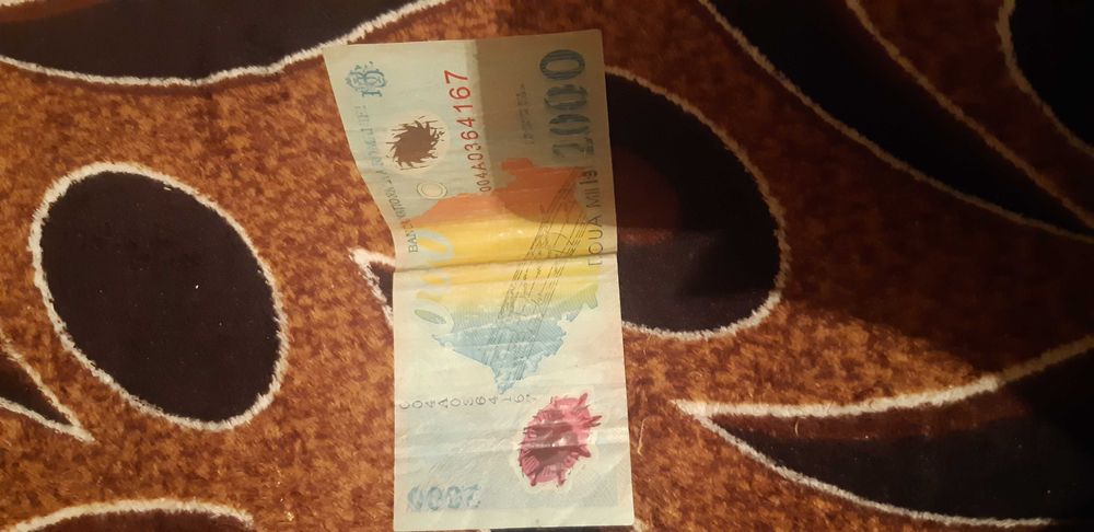 Bancnota eclipsa 2000 de lei/1000 de lei