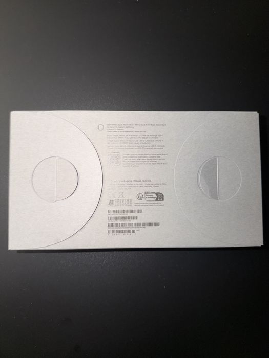 Apple Watch Ultra 4 Black Ti Black Ocean Band, nou , sigilat , garantie !