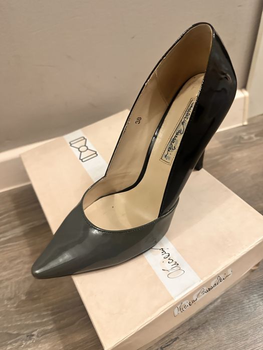 Туфли кожанные - лак