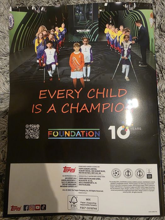 Чисто нов албум за стикери от Champions league 2025/26