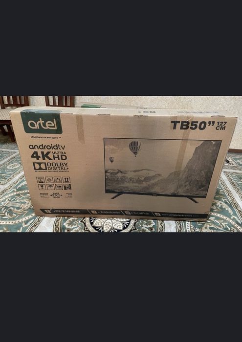Artel android tv 50   yengi ochlmagan