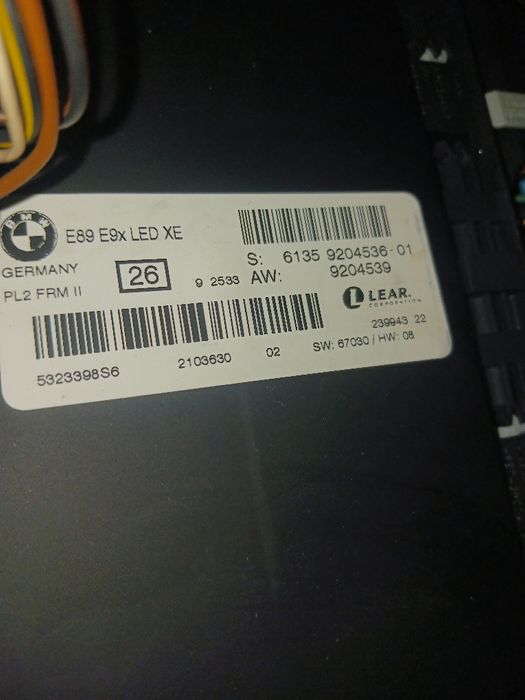 Droser balast far bmw e90e91 semnalizare lci smc 2 frm 2