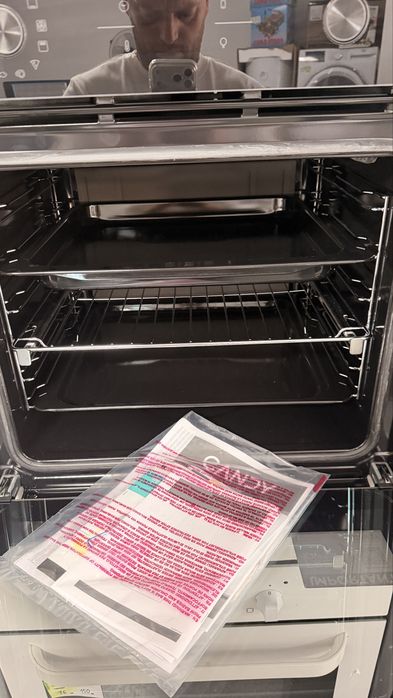 Нова Фурна за вграждане CANDY BAKE 800 CA6 NP5B3CTB 78L | A++ | WI FI | BLUETOOTH | 12 ФУНКЦИИ, Готварска печка с airfry опция
