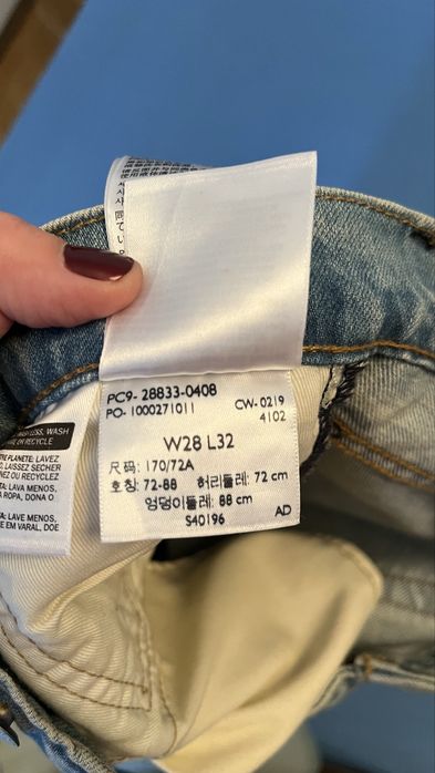 Blugi Levi’s 512 28/32