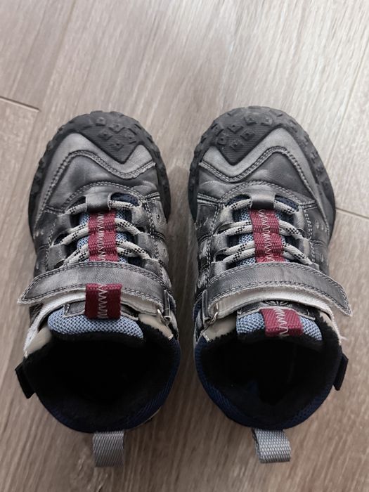 Кеды ботинки кожаные детские 28р