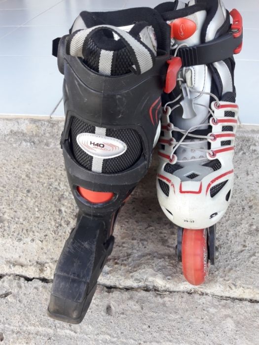 Vand role Crazy Creek reglabile 29-32, roti silicon