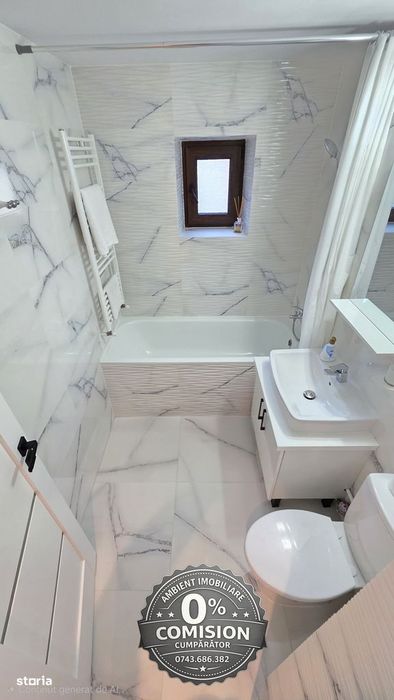 Apartament 2 camere, etaj 1, RENOVAT, mobilat și utilat, VASLUI - zona