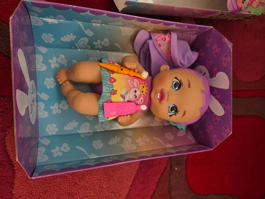 Бебе кукла зайче Mattel My baby Garden