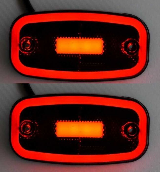 1 бр. диодни Лед LED габарити НЕОН светлини лампи 12-24V 3 цвята