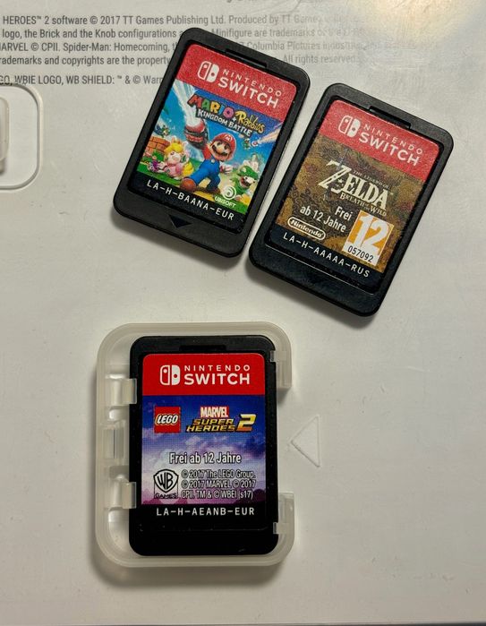 Картриджи для Nintendo Switch