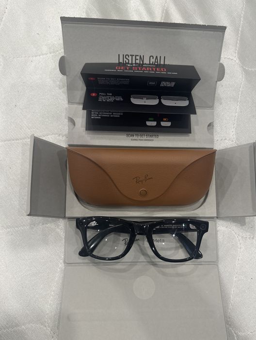 RayBan WayFarer прозрачные