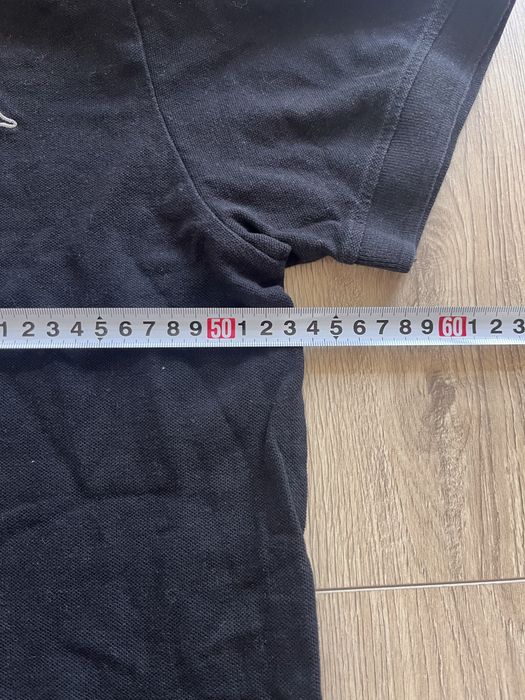 Polo Kappa L, negru, logo brodat