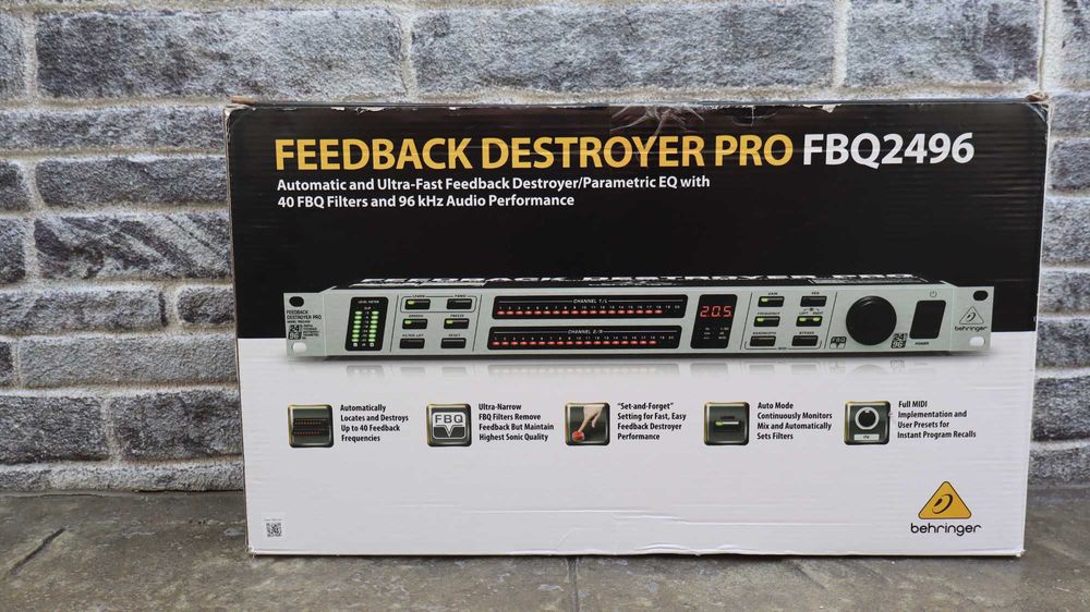 Behringer FBQ2496 Egalizator grafic Feedback Destroyer