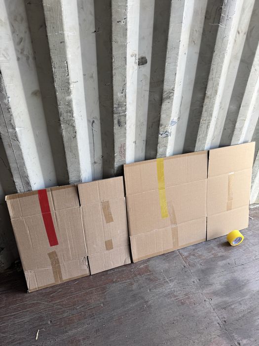 Продаю картон листы коробки прокладочный б/у