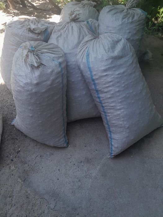 Керамзит в мешках.
