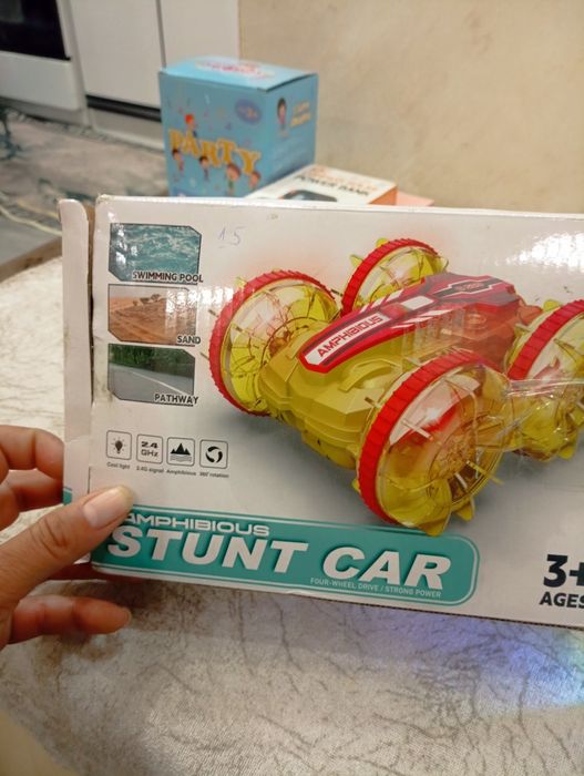 Детска количка водна и мощна със две батерии