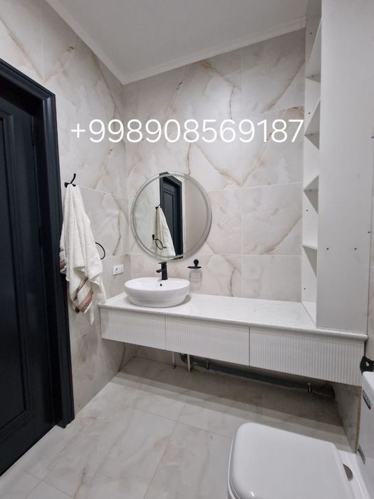 2 хона килинган люкс квартира ижарага берилади! Глав Почтамт.Халк банк