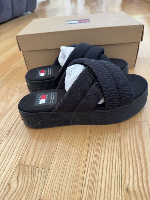 Sandale cu platforma/flip-flops Tommy Jeans 37