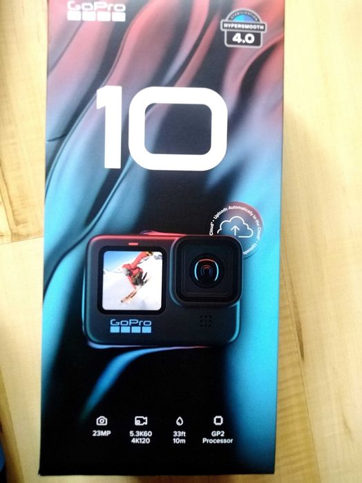 Екшън камера go pro hero 10 с аксесоари