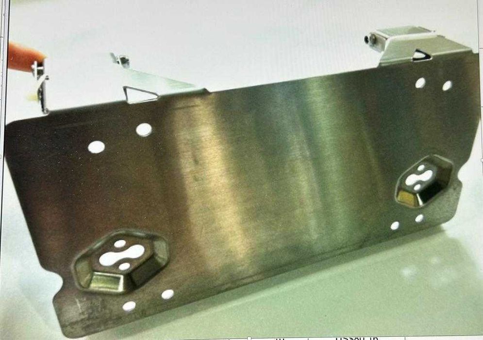 Suport prindere numar inmatriculare cu prindere pe role troliu inox