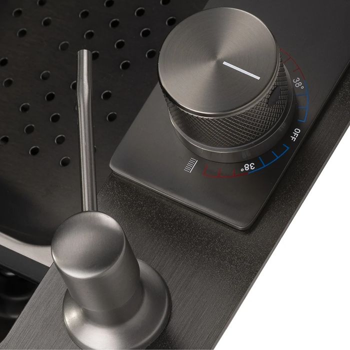 Мултифункционална кухненска мивка със сатенено покритие CASCADA