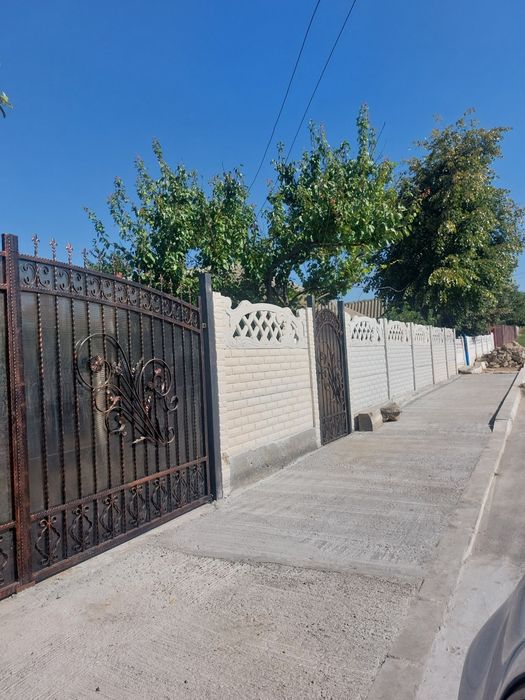 Vând plăci de gard și stâlpi