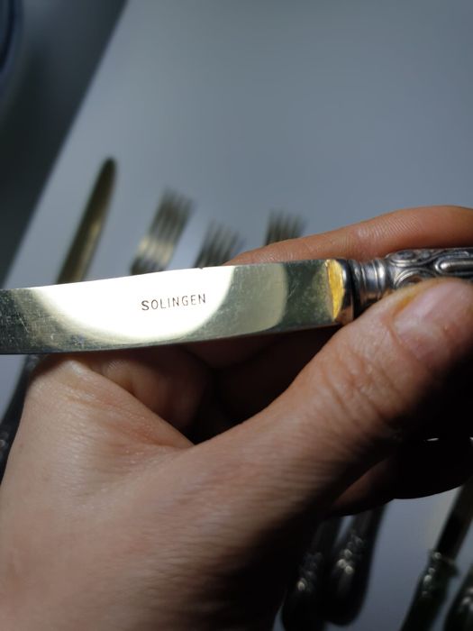 Set Solingen 36 de cutite si furculițe