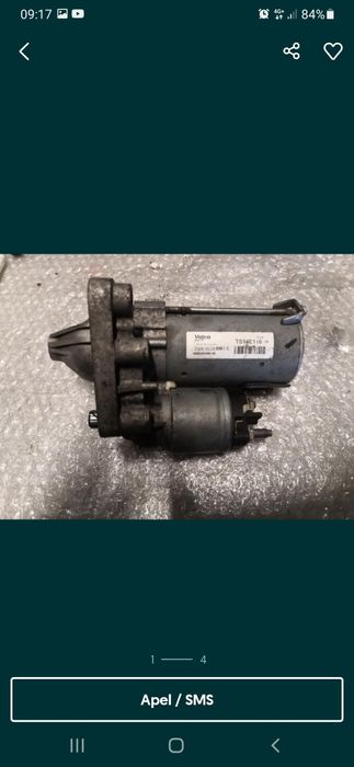 Electromotor peugeot 1,4 hdi 206