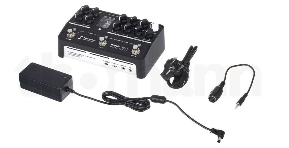 Preamp pe lampă chitară bass Revolt 2 Note