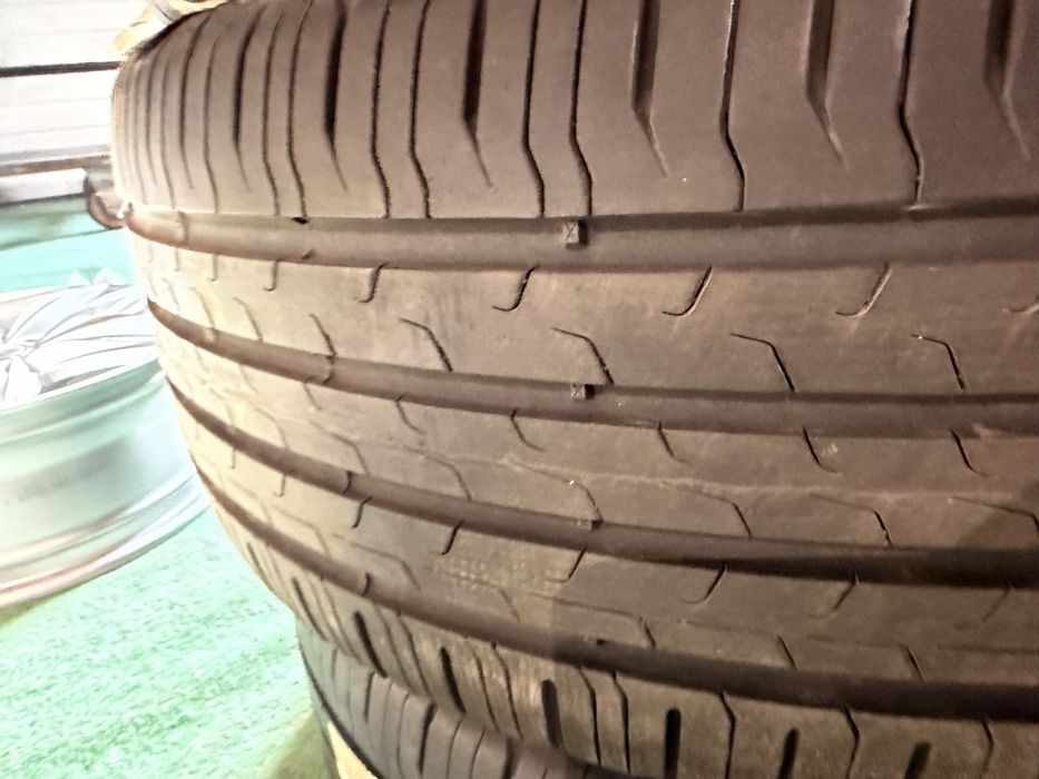 4 Anvelope Continental EcoContact 6 235/45 R18 94W – DOT 2020 – Vară – 80% profil