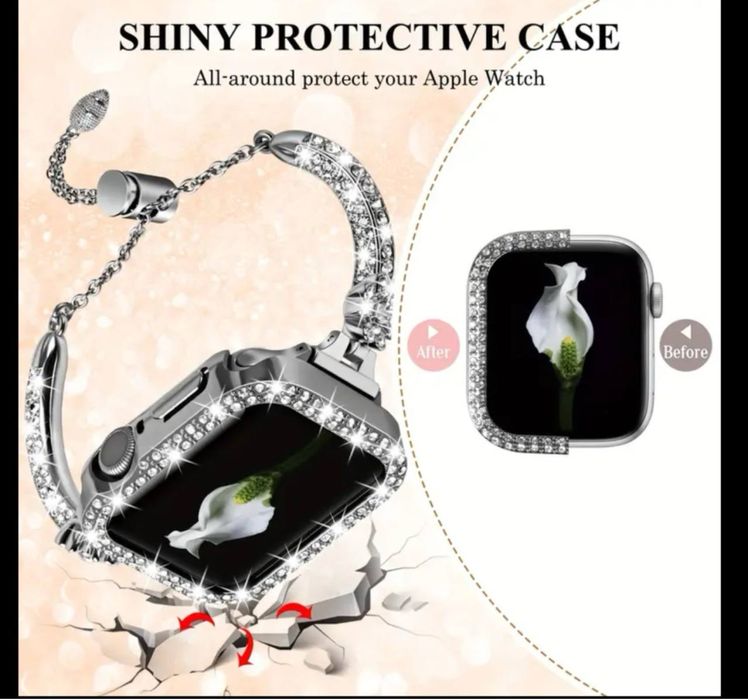 Комплект ремешок + защитный экран для Apple watch.