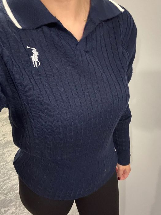 Пуловер на Polo Lauren в син цвят