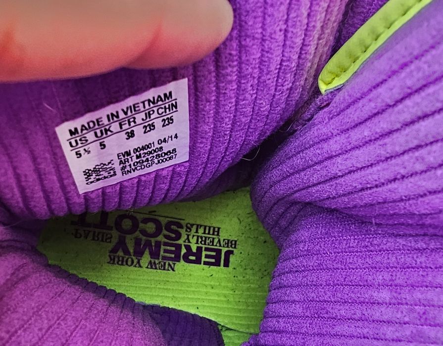 Adidas Originals X Jeremy Scott жестоки оригинални дамски сникърси 37